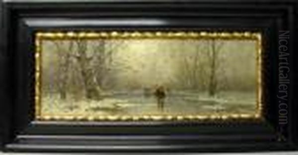 Personen In Einer Winterlandschaft - view 1