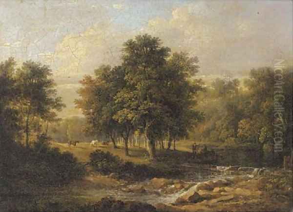 The ford at Woodhall - view 1