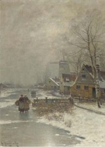 Walking Home In Winter