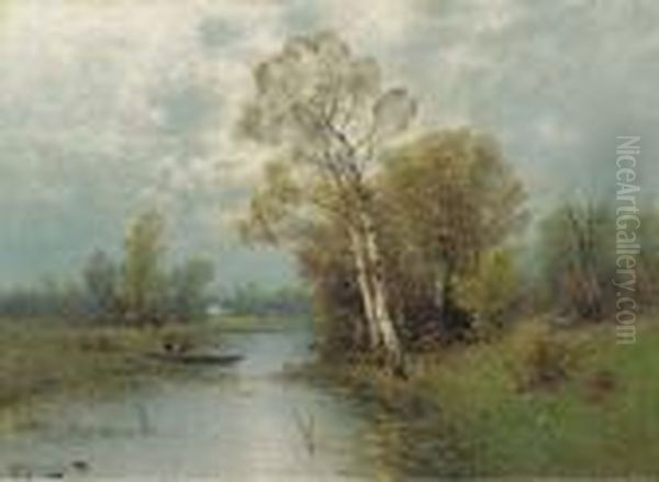 Birches In Autumn - view 1