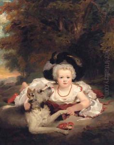 Portrait Of A Young Girl by William Nicholson