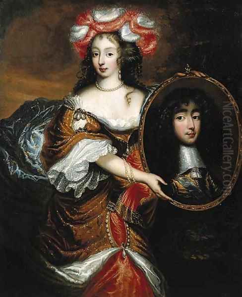 Portrait of Princess Henrietta Anna Stuart of England (1644-1670) - view 1
