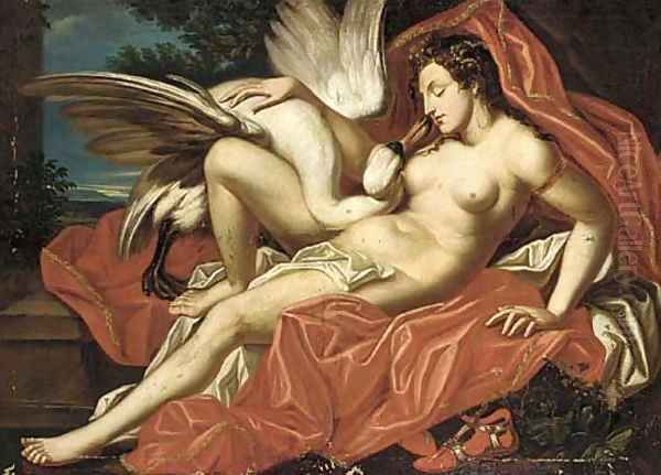 Leda and the Swan - view 1
