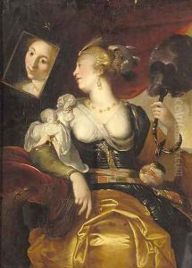 Allegory of Vanity by Abraham Janssens