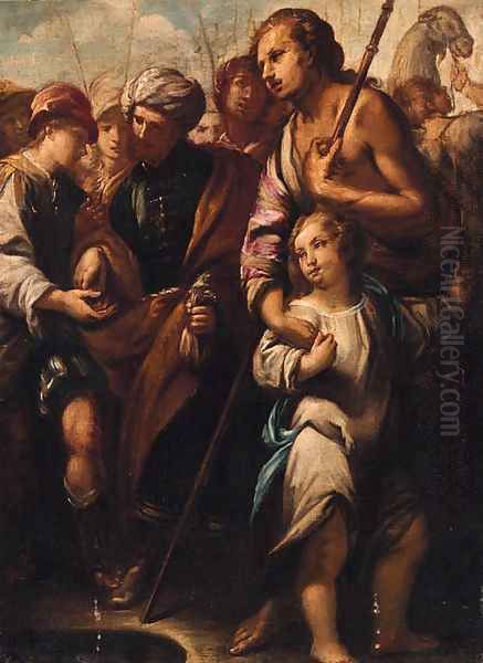 Joseph sold into slavery - view 1