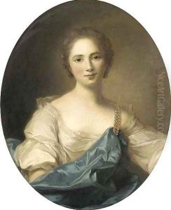 Portrait of a lady by Jean-Baptiste Nattier