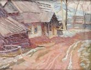Padajacy Snieg by Stanislaw Kamocki
