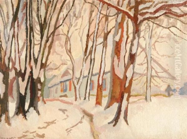 House In Winter - view 1