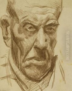 Autoportret by Stanislaw Kamocki