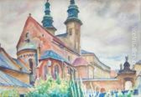 Widok Na Kosciol Sw. Andrzeja W Krakowie - view 1