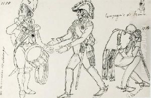 Zolnierze Francuscy - Szkice