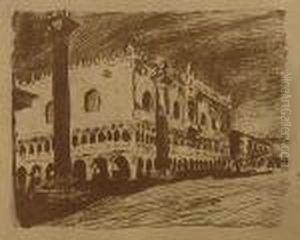 Palac Dozow 1907 by Stanislaw Kamocki