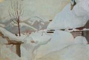 Widok Na Giewont W Zimie
