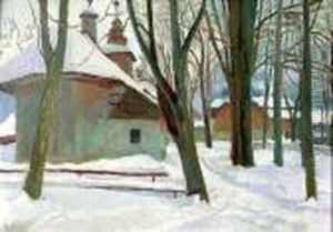 Kosciolek W Zakopanem by Stanislaw Kamocki