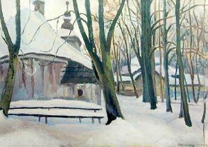 Kosciolek/zakopane by Stanislaw Kamocki