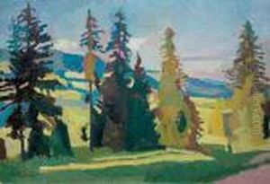 Widok Spod Regli by Stanislaw Kamocki