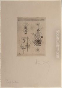 'radierung' (etching), Zweite Jahresgabe Fur Die Kandinsky-gesellschaft