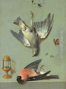 Still Life With Birds and Insects, 1713 by Jean-Baptiste Oudry