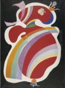 La Forme Rouge by Wassily Kandinsky