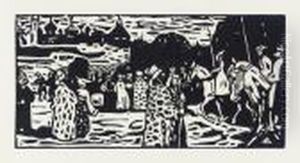 Sonntag - Altrussisch by Wassily Kandinsky