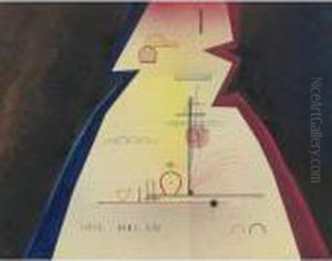 Dunkle Zacken (dark Points) by Wassily Kandinsky