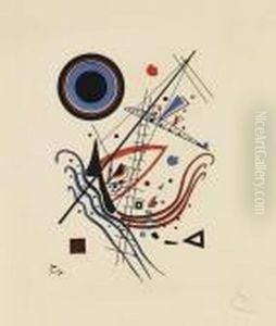 Lithographie "blau" by Wassily Kandinsky