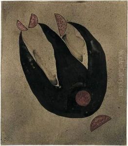 "unliebsam" by Wassily Kandinsky