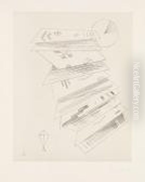 Zweite Radierung Fur Die Editions "cahiers D'art". - view 1
