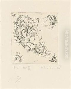 Radierung 1916 No. Iv by Wassily Kandinsky
