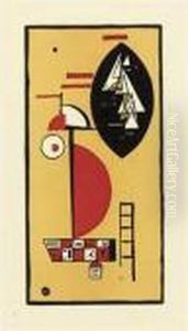 Abstract Composition From Cahiers D'art by Wassily Kandinsky