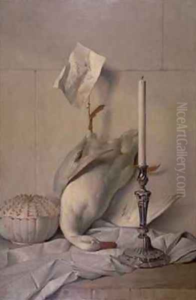 The White Duck, 1753 by Jean-Baptiste Oudry