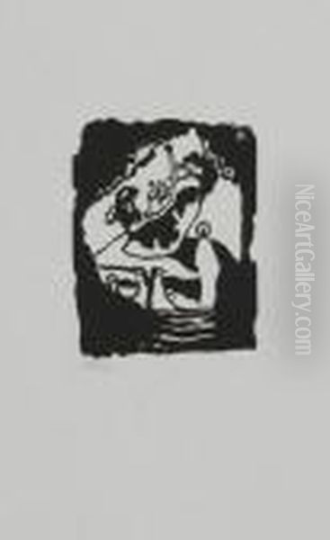 Landschaft Mit Aufrechter Weisser Figur - view 1