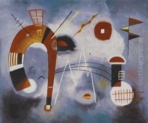 Rond Et Pointu (round And Pointed) by Wassily Kandinsky