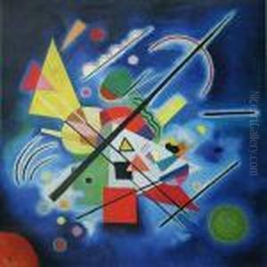 Composition In Blue by Wassily Kandinsky