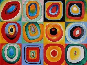 Farbstudie Quadrate (color Study Of Squares)