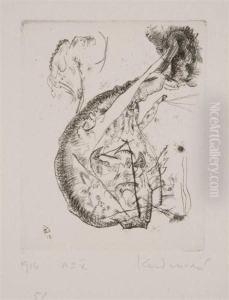 Radierung, 1916 No. V - view 1