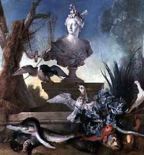 The Four Continents Asia, 1722 - view 1