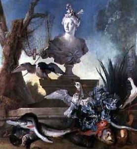 The Four Continents Asia, 1722 by Jean-Baptiste Oudry