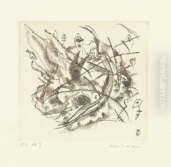 Radierung 1916 No. I. - view 1