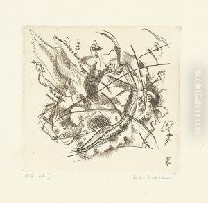 Radierung 1916 No. I. by Wassily Kandinsky