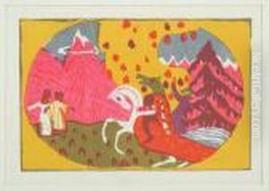 Berge by Wassily Kandinsky