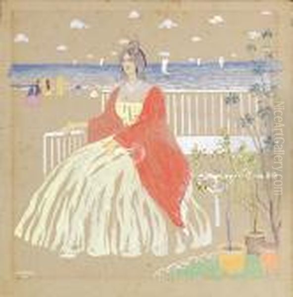 'au Bord De La Mer' ('am Strande') - view 1