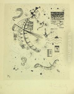 24 Essais De Jakovskyradier by Wassily Kandinsky