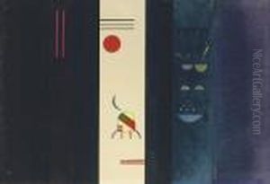 Dunkle Seiten by Wassily Kandinsky