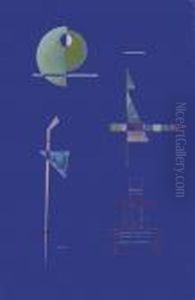 Leise Deutung by Wassily Kandinsky
