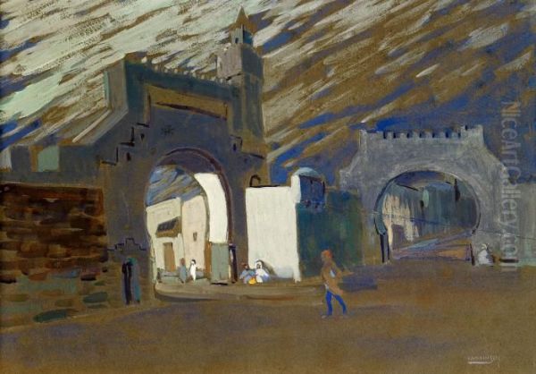 Bab Souika In Tunis - Mondnacht - view 1
