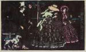 Promenade (roethel 1) by Wassily Kandinsky