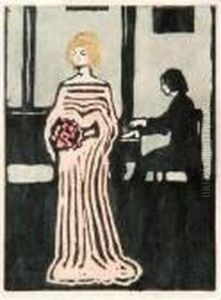 S?ngerin by Wassily Kandinsky