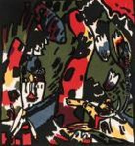 Bogenschutze (r. 79) by Wassily Kandinsky