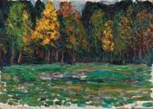 Waldrand (waldlichtung) by Wassily Kandinsky